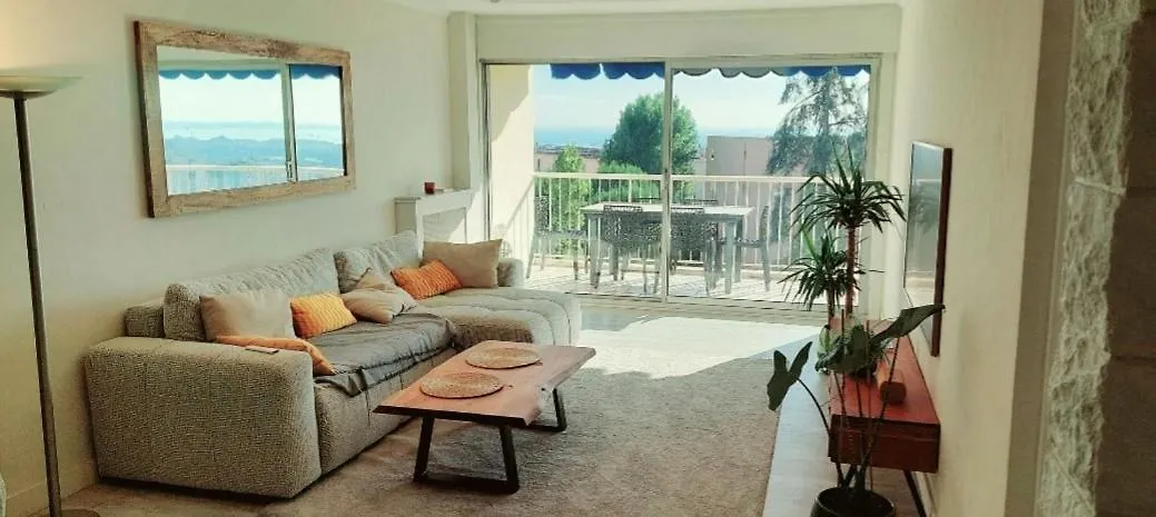 Terrasses De La Corniche, 2P 65M2 Spacieux, Terrasses Mer & Montagne, Piscine Et Parking Prive Nice